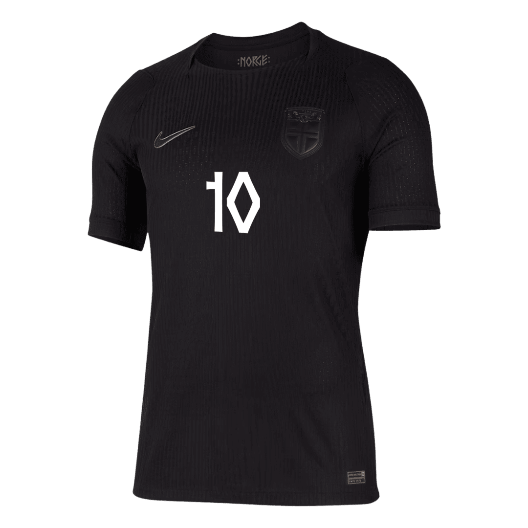 Nórsko pánsky vonkajší futbalový dres MS 2026 – ØDEGAARD #10 [hráčska verzia]