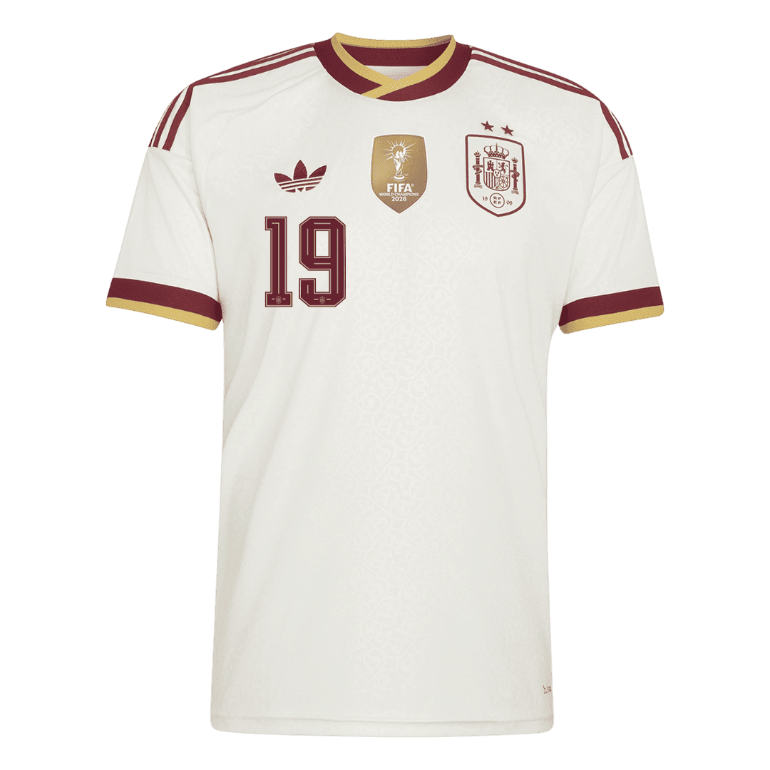 Pánske Futbalový Dres Španielsko Vonkajší MS 2026 - LAMINE YAMAL #19