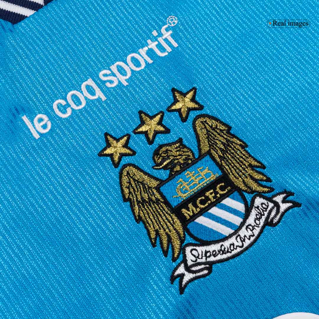Manchester City pánsky domáci retro futbalový dres 1999/01