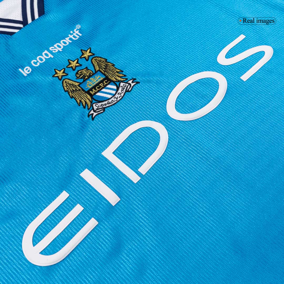 Manchester City pánsky domáci retro futbalový dres 1999/01