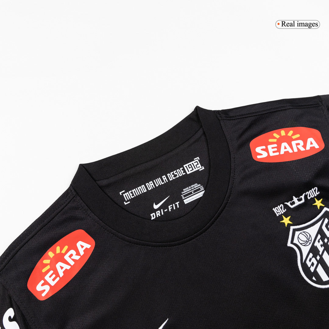 Santos FC pánsky vonkajší retro futbalový dres 2011/12
