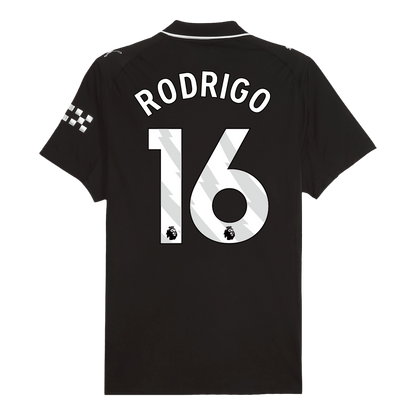 Manchester City pánsky vonkajší futbalový dres 2025/26 - RODRIGO #16 [hráčska verzia]