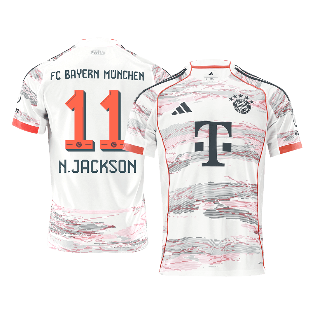Bayern Mníchov pánsky vonkajší futbalový dres 2025/26 - N.JACKSON #11