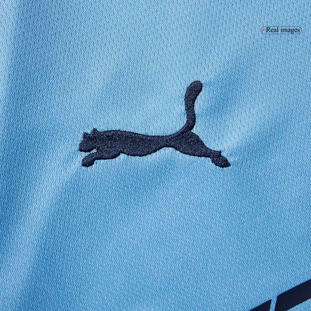Manchester City pánsky domáci futbalový dres s dlhými rukávmi 2025/26