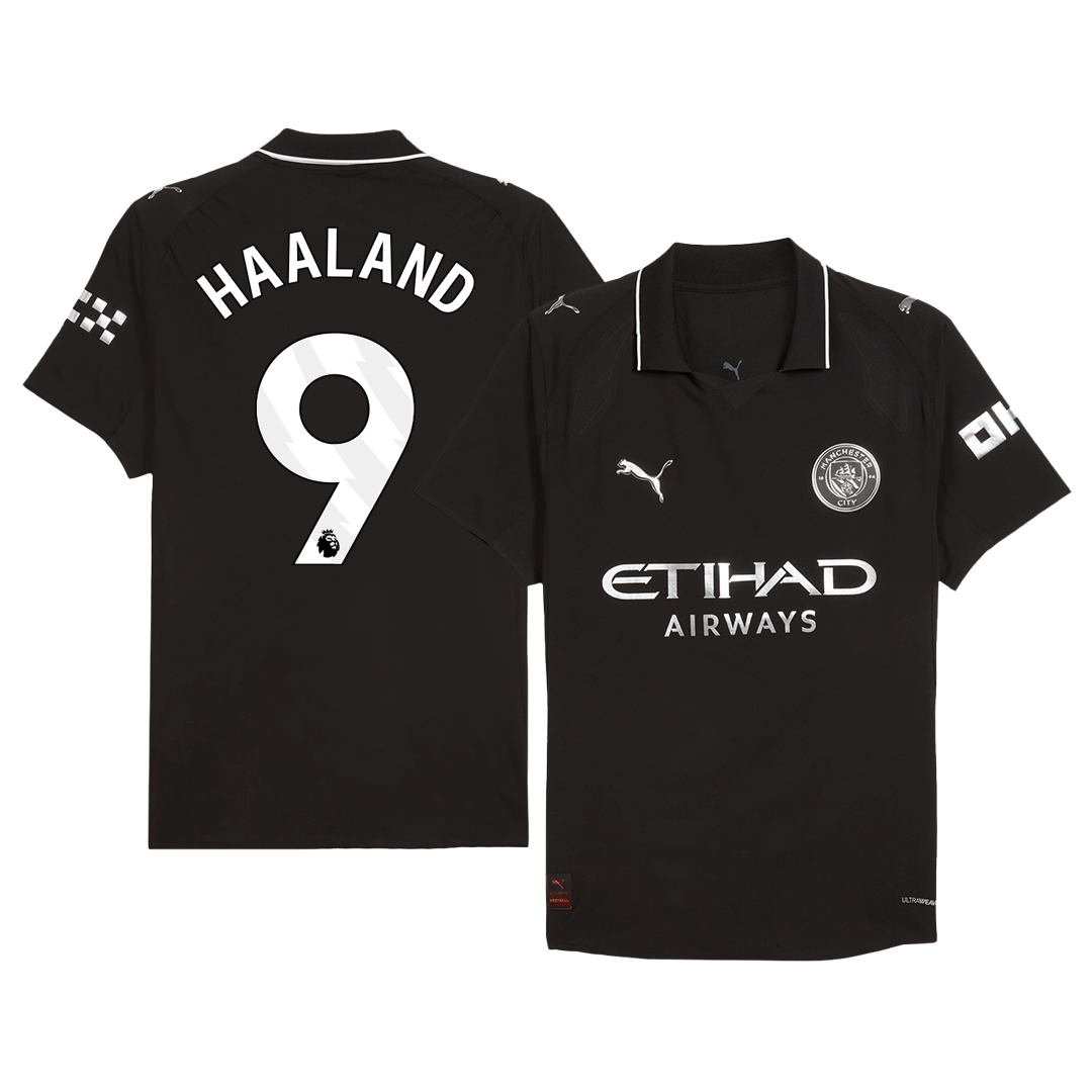 Manchester City pánsky vonkajší futbalový dres 2025/26 - HAALAND #9 [hráčska verzia]