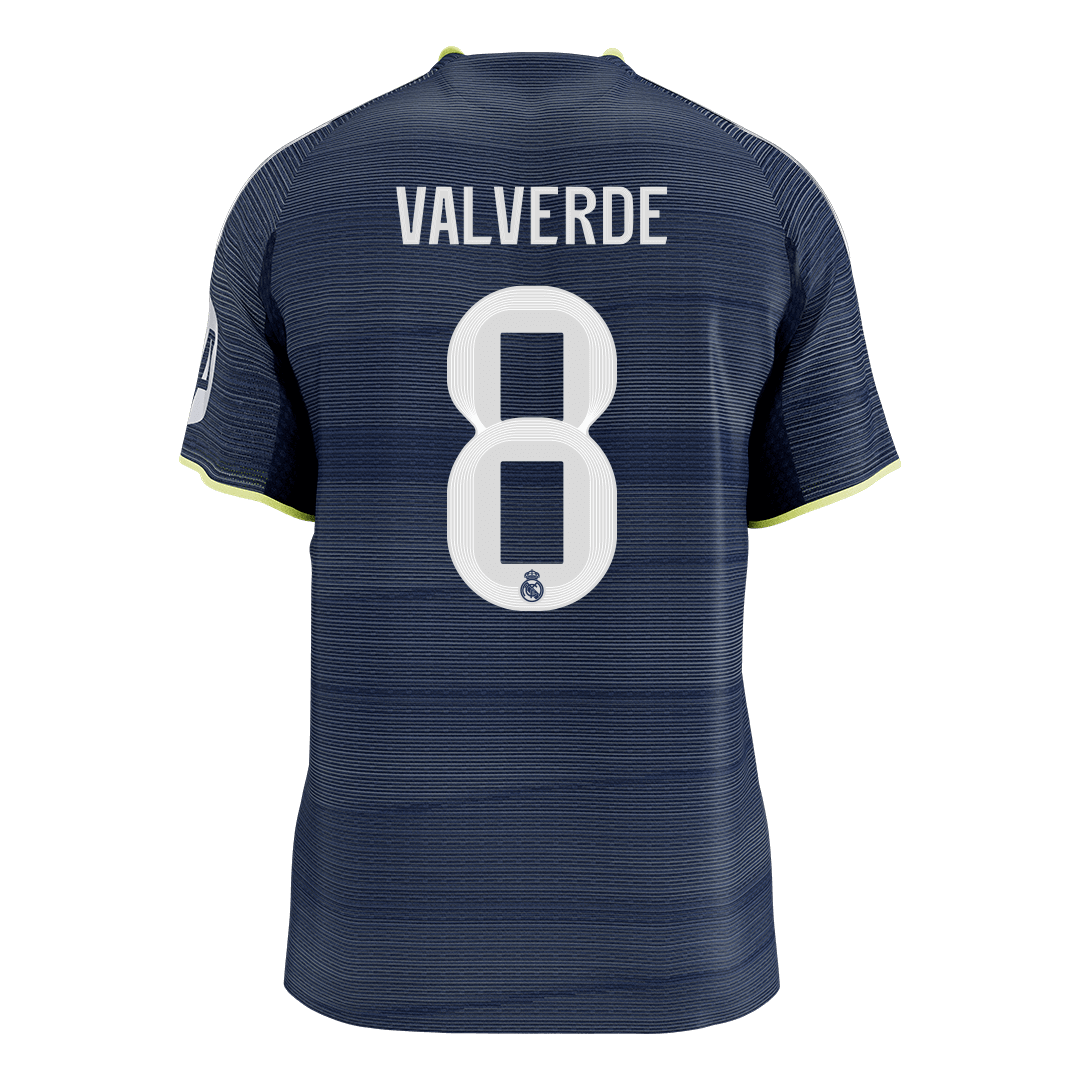 Real Madrid pánsky vonkajší futbalový dres 2025/26 - VALVERDE #8 [hráčska verzia] (Prémiová kvalita)