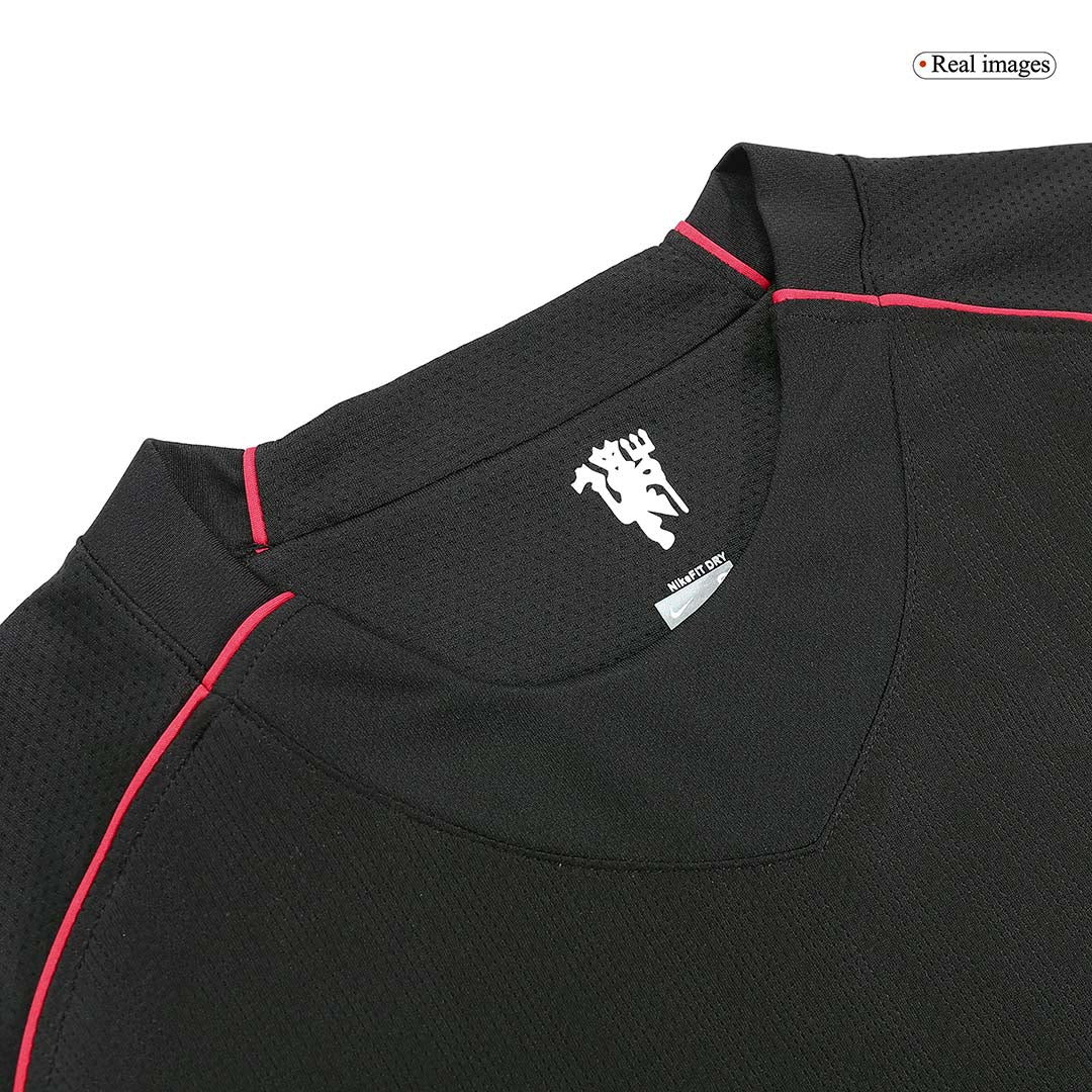Manchester United pánsky vonkajší retro futbalový dres s dlhými rukávmi 2007/08 - RONALDO #7
