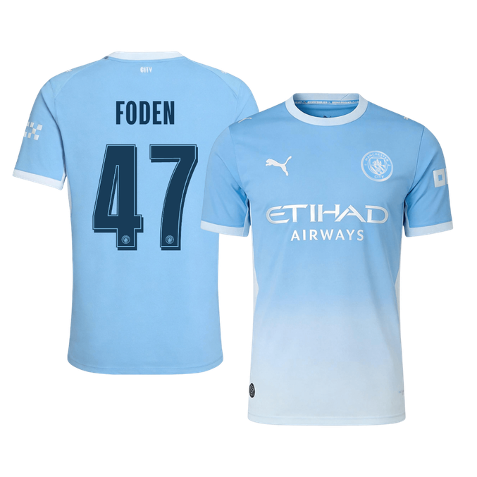 Manchester City pánsky Domáci futbalový dres 2026/27 – FODEN #47 – UCL [hráčska verzia]