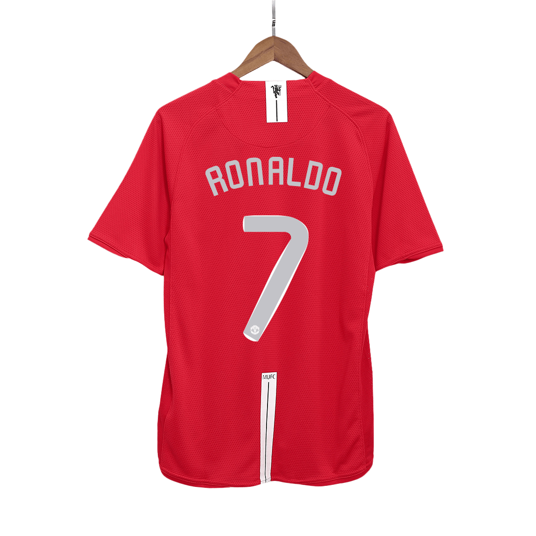 Manchester United pánsky domáci retro futbalový dres 2007/08 UCL Final - RONALDO #7