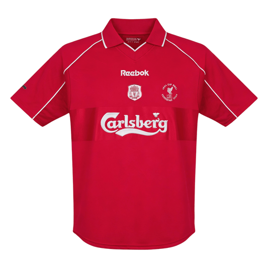 Liverpool pánsky domáci retro futbalový dres 2000/01