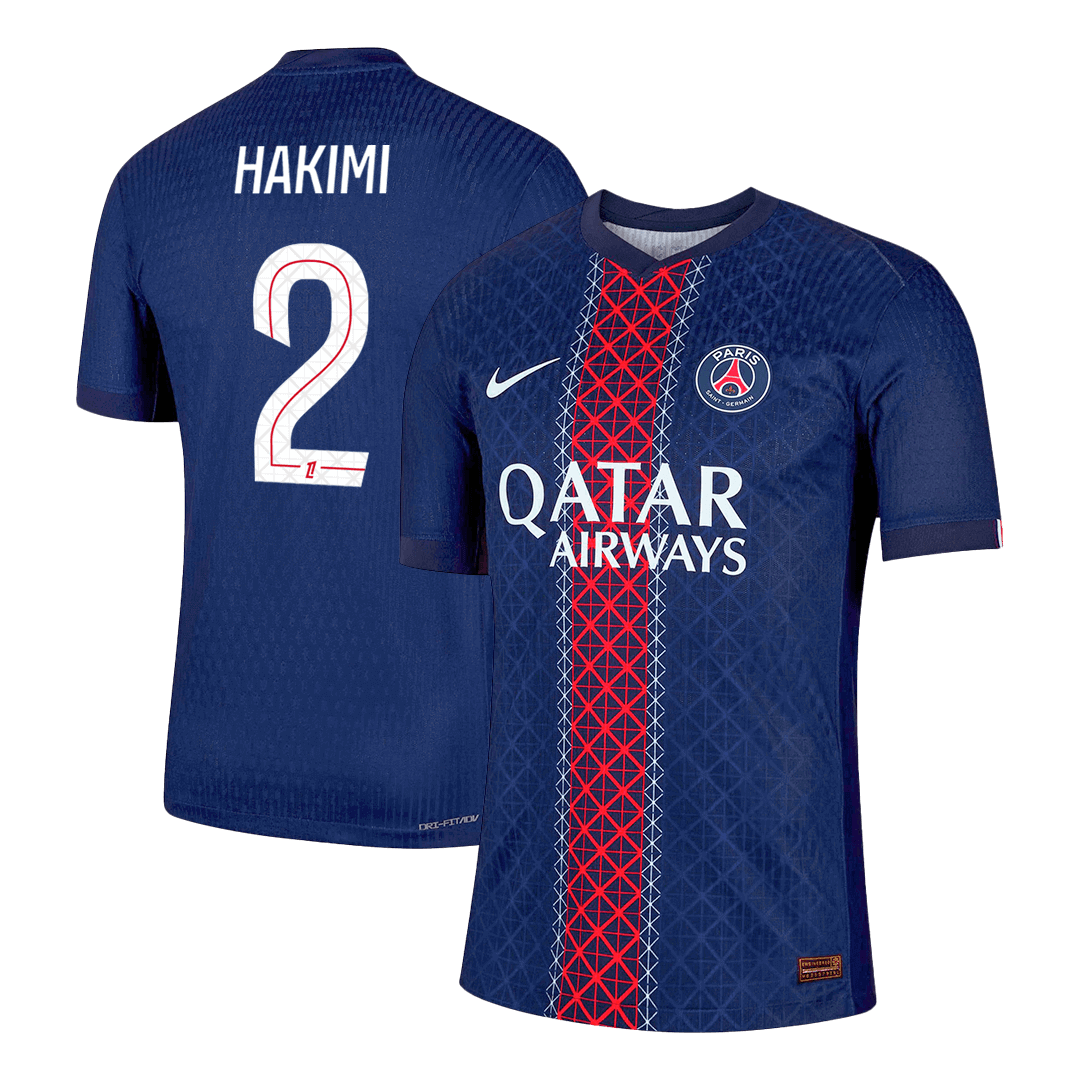 PSG pánsky domáci futbalový dres 2025/26 - HAKIMI #2 [hráčska verzia]