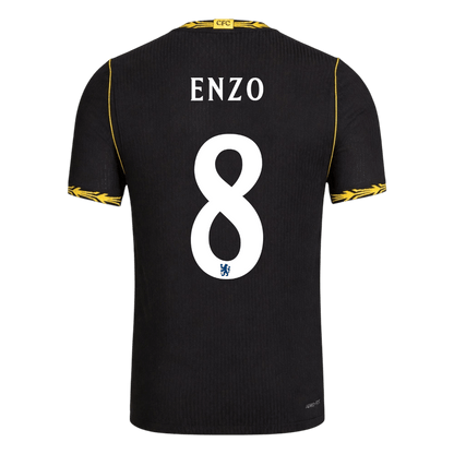 Chelsea pánsky Vonkajší futbalový dres 2026/27 – ENZO #8 – UCL [hráčska verzia]