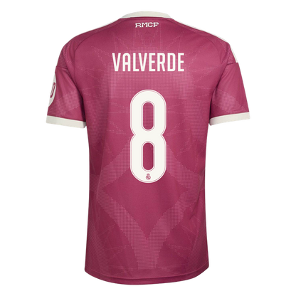 Real Madrid pánsky Tretí futbalový dres 2026/27 – VALVERDE #8