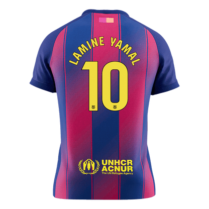 Barcelona pánsky domáci futbalový dres 2025/26 - LAMINE YAMAL #10 (Prémiová kvalita)