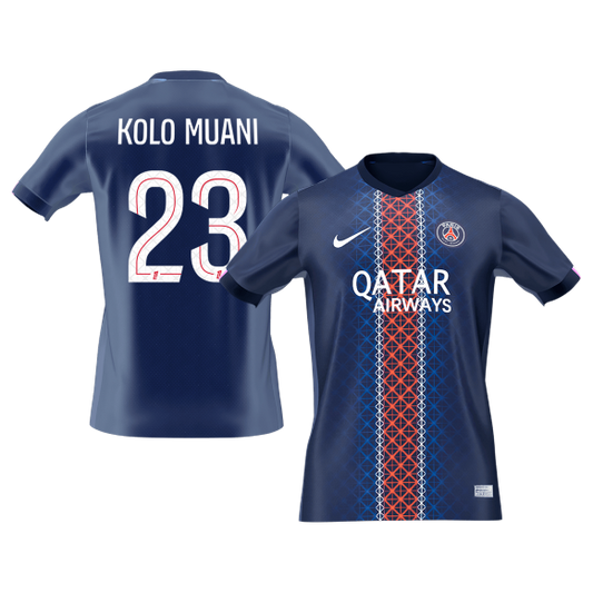 PSG pánsky domáci futbalový dres 2025/26 - KOLO MUANI #23 (Prémiová kvalita)