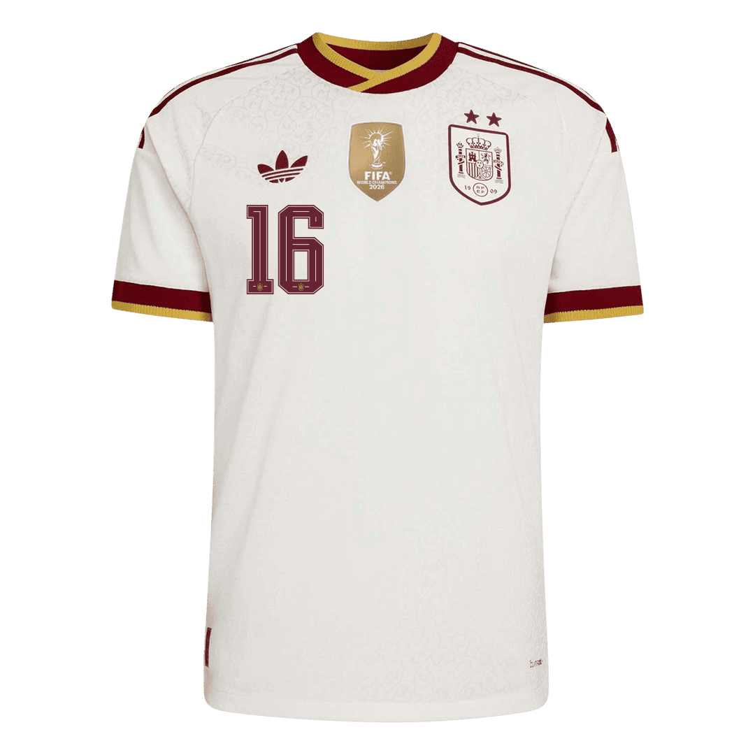 Pánske Futbalový Dres Španielsko Vonkajší MS 2026 Hráčska Verzia - RODRIGO #16