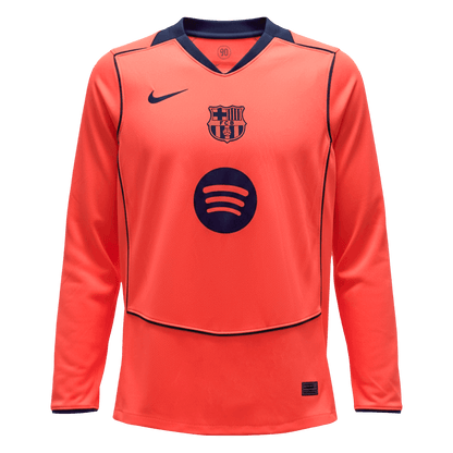 Barcelona pánsky tretí futbalový dres s dlhými rukávmi 2025/26