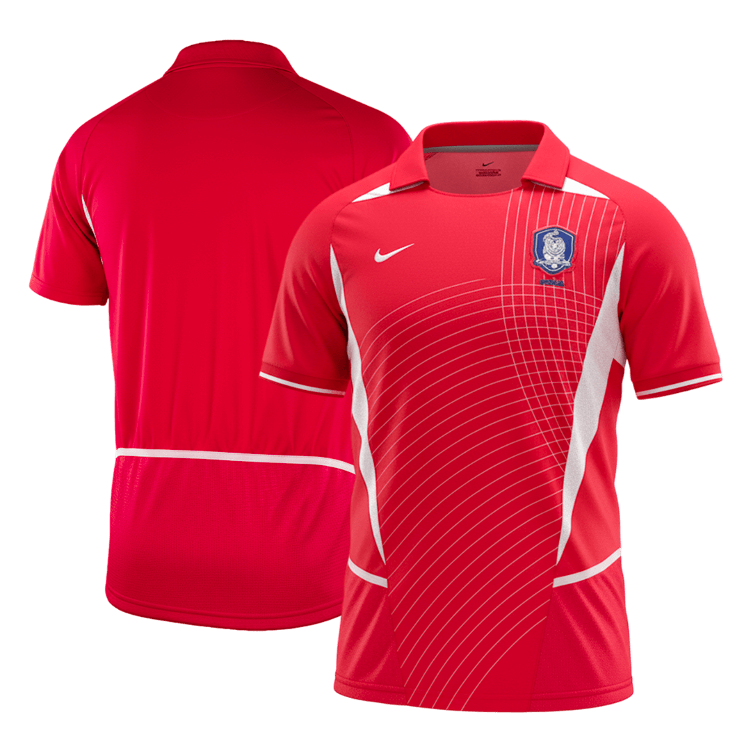 Južná Kórea pánsky domáci retro futbalový dres 2002