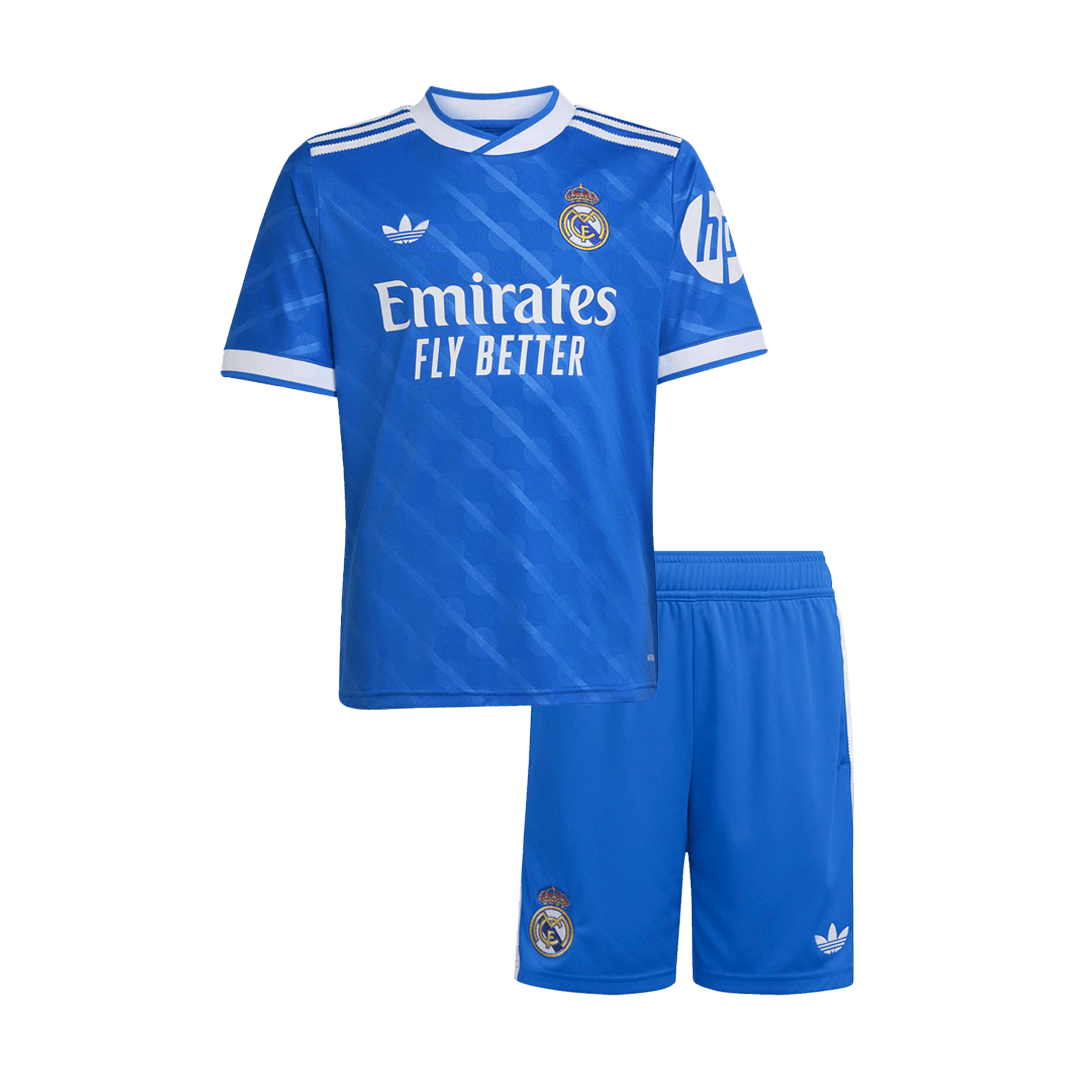 Real Madrid detská tretia futbalová súprava 2025/26