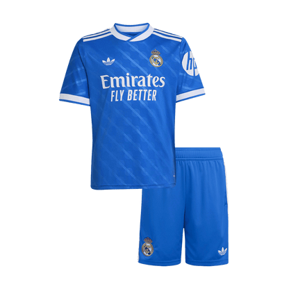 Real Madrid detská tretia futbalová súprava 2025/26