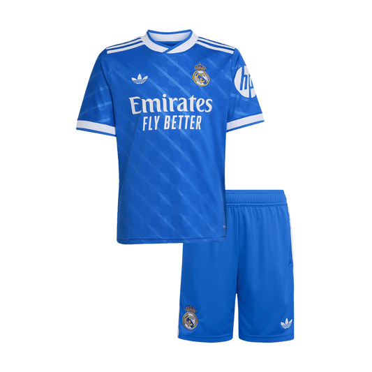 Real Madrid detská tretia futbalová súprava 2025/26