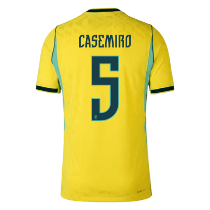 Pánske Futbalový Dres Brazília Domáci MS 2026 Hráčska Verzia - CASEMIRO #5