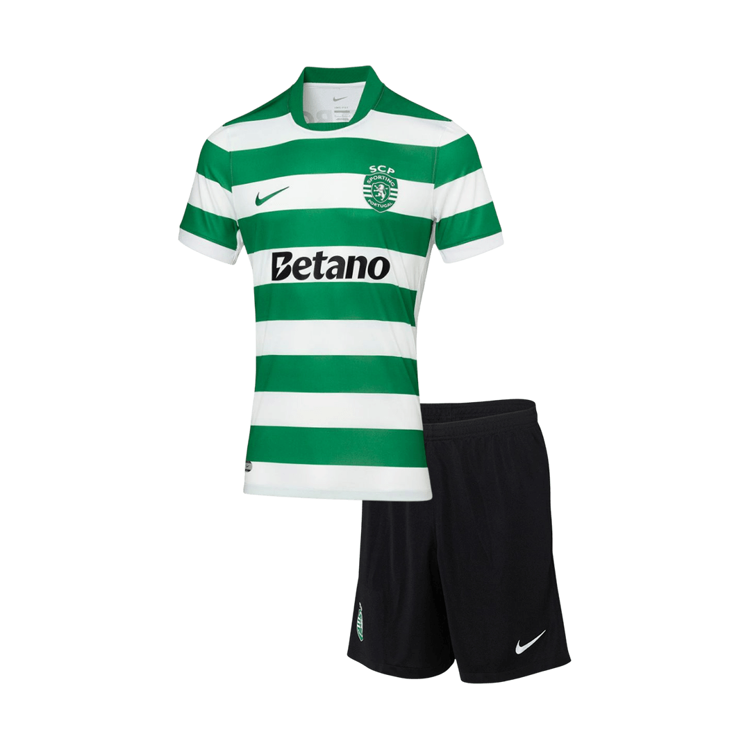 Sporting CP detská domáca futbalová súprava 2025/26