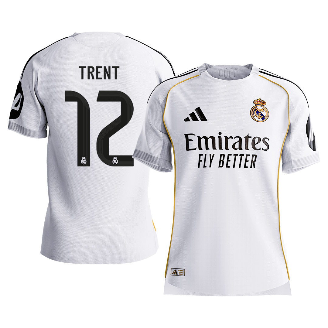 Real Madrid pánsky domáci futbalový dres 2025/26 - TRENT #12 [hráčska verzia] (Prémiová kvalita)
