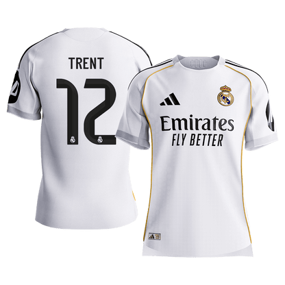 Real Madrid pánsky domáci futbalový dres 2025/26 - TRENT #12 [hráčska verzia] (Prémiová kvalita)