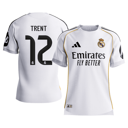 Real Madrid pánsky domáci futbalový dres 2025/26 - TRENT #12 [hráčska verzia] (Prémiová kvalita)