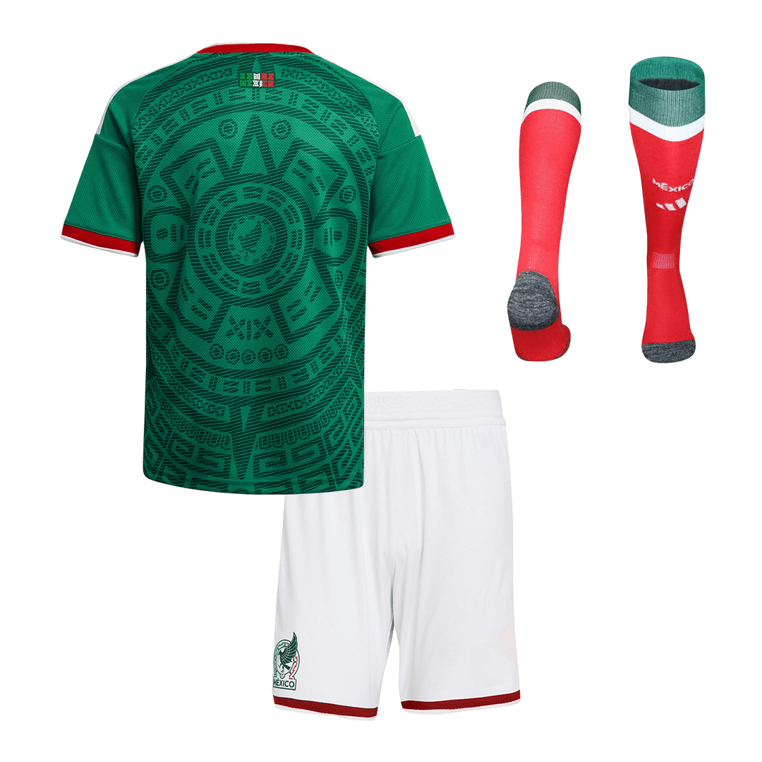 Mexiko detský domáci futbalový komplet 2026 (Prémiová kvalita)