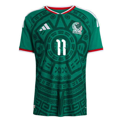 Mexiko pánsky domáci futbalový dres MS 2026 - S.GIMENEZ #11 [hráčska verzia]