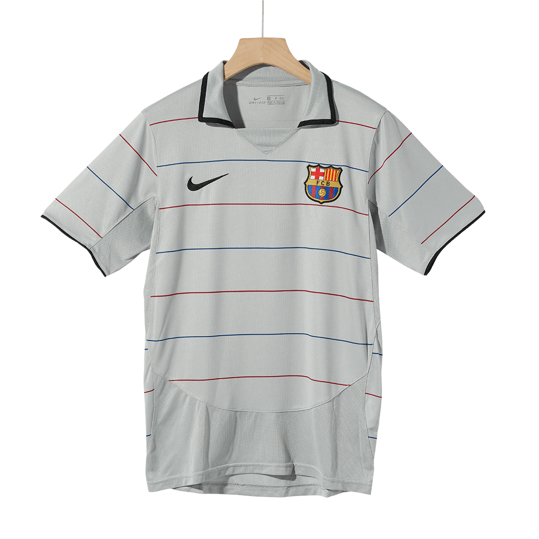 Barcelona pánsky vonkajší retro futbalový dres 2003/04