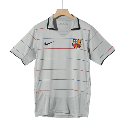 Barcelona pánsky vonkajší retro futbalový dres 2003/04