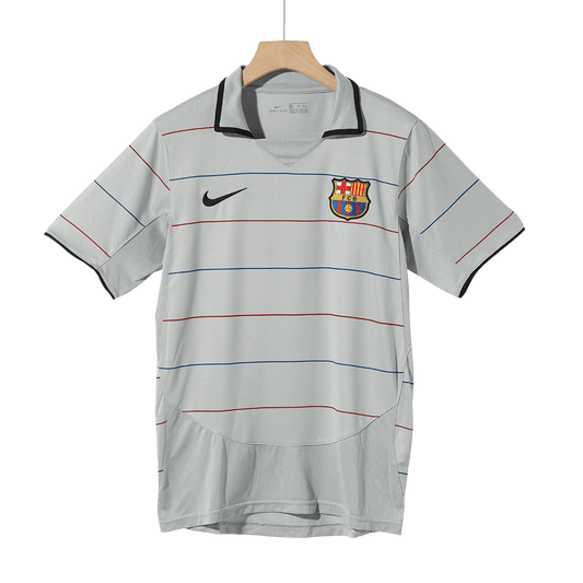 Barcelona pánsky vonkajší retro futbalový dres 2003/04