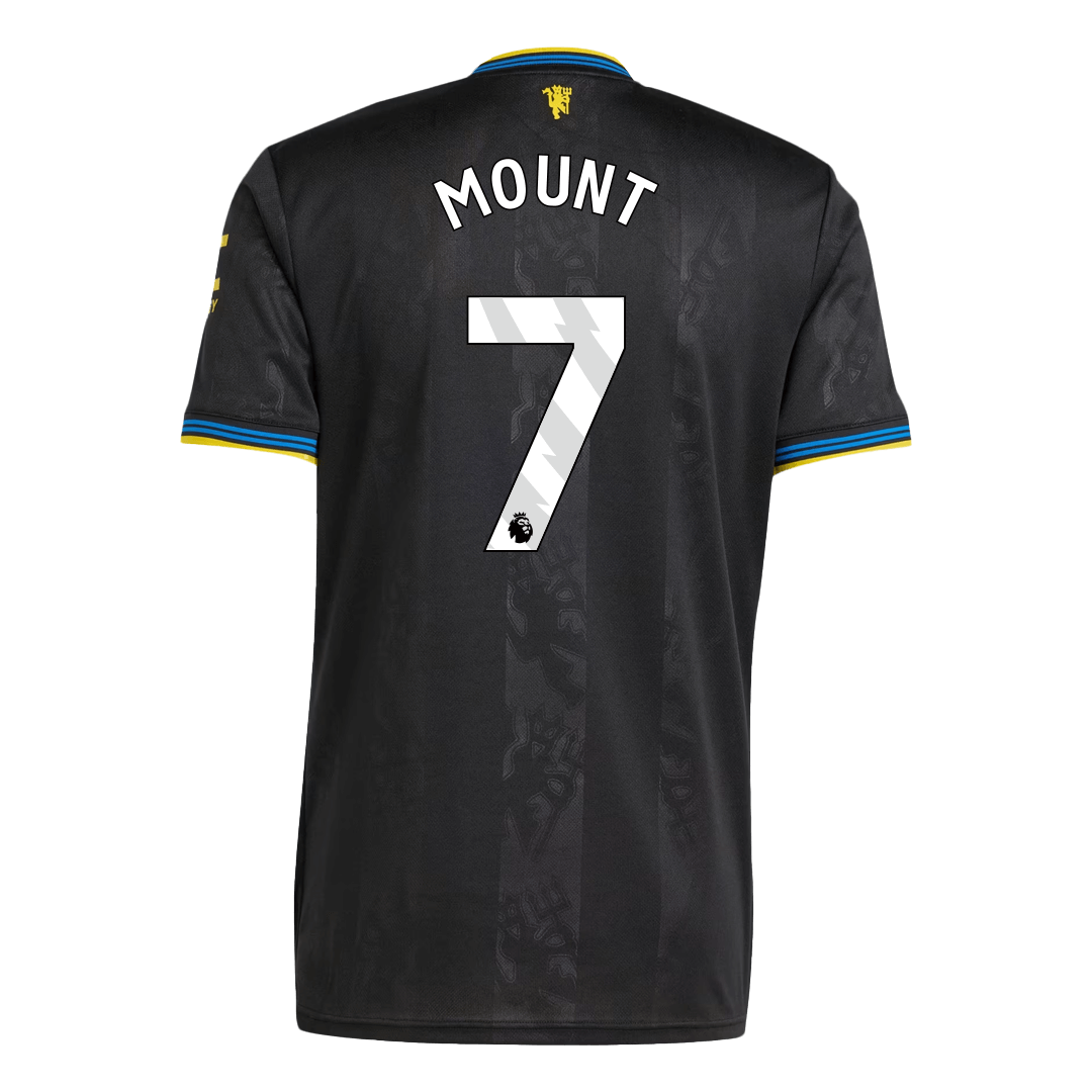 Manchester United pánsky tretí futbalový dres 2025/26 - MOUNT #7
