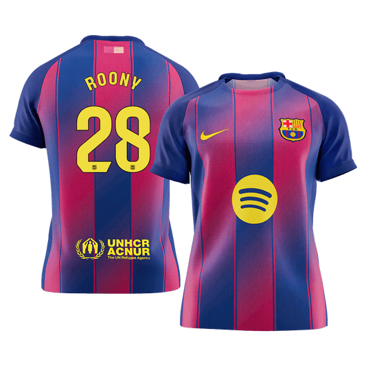 Barcelona pánsky domáci futbalový dres 2025/26 - ROONY #28 (Prémiová kvalita)