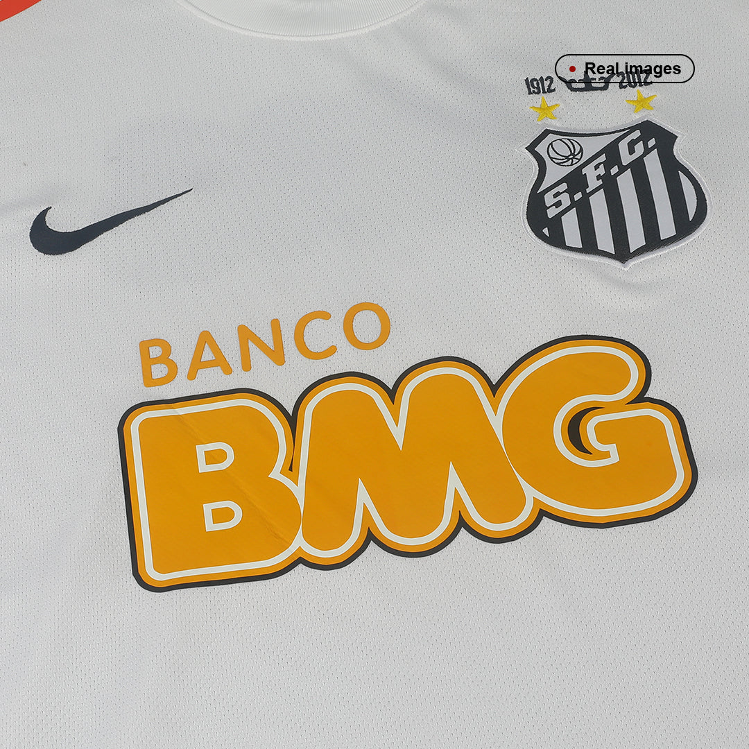 Santos FC pánsky domáci retro futbalový dres 2011/12