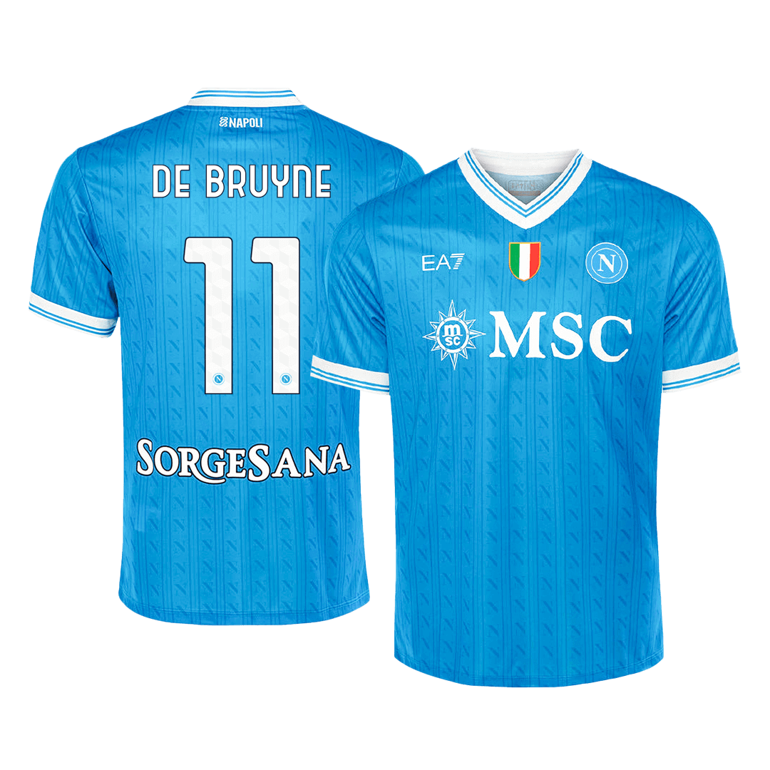 Neapol pánsky domáci futbalový dres 2025/26 - DE BRUYNE #11