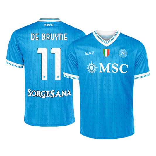 Neapol pánsky domáci futbalový dres 2025/26 - DE BRUYNE #11
