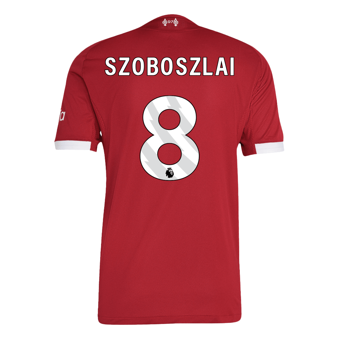 Liverpool pánsky domáci futbalový dres 2025/26 - SZOBOSZLAI #8 [hráčska verzia]