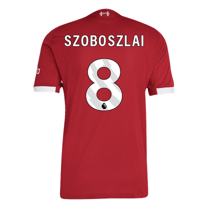 Liverpool pánsky domáci futbalový dres 2025/26 - SZOBOSZLAI #8 [hráčska verzia]