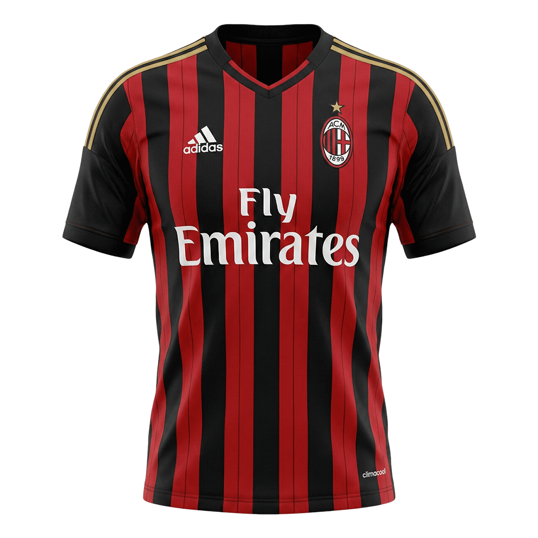 Pánske Retro Futbalový Dres AC Miláno Domáci 2013/14