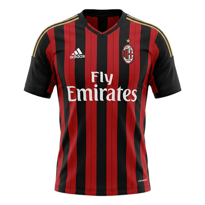 Pánske Retro Futbalový Dres AC Miláno Domáci 2013/14