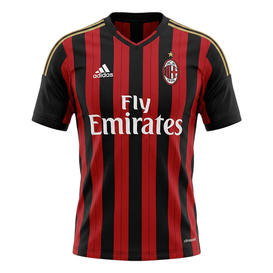 Pánske Retro Futbalový Dres AC Miláno Domáci 2013/14