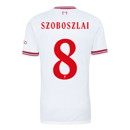 Liverpool pánsky Vonkajší futbalový dres 2026/27 – SZOBOSZLAI #8 – UCL [hráčska verzia]