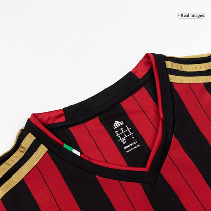 Pánske Retro Futbalový Dres AC Miláno Domáci 2013/14 Dlhý Rukáv