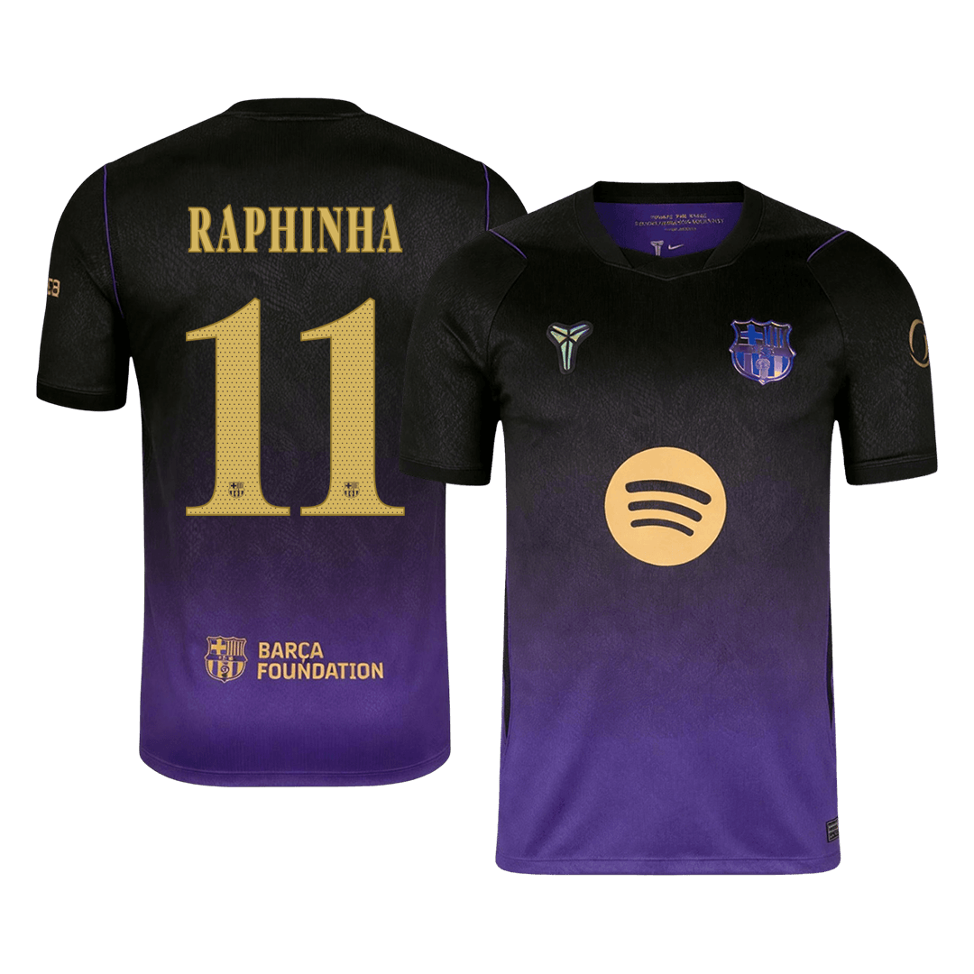 Barcelona pánsky vonkajší futbalový dres 2026/27 – RAPHINHA #11 – UCL