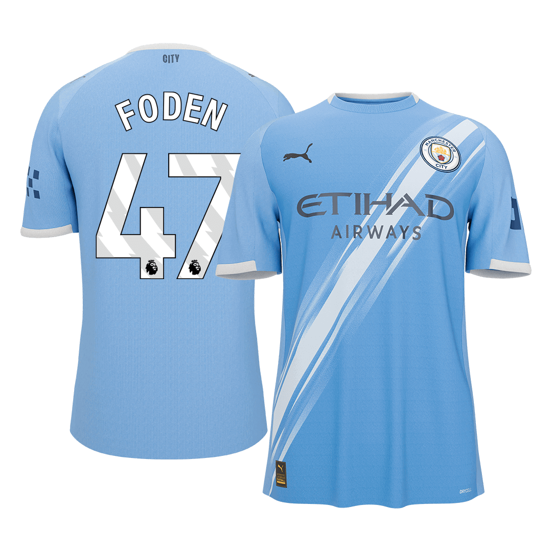 Manchester City pánsky domáci futbalový dres 2025/26 - FODEN #47 (Prémiová kvalita)