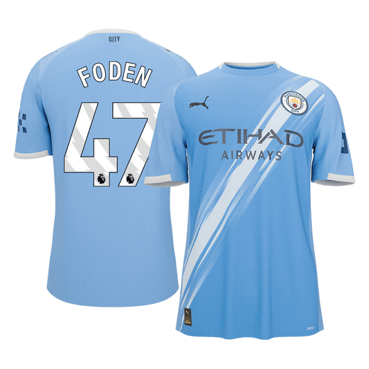 Manchester City pánsky domáci futbalový dres 2025/26 - FODEN #47 (Prémiová kvalita)